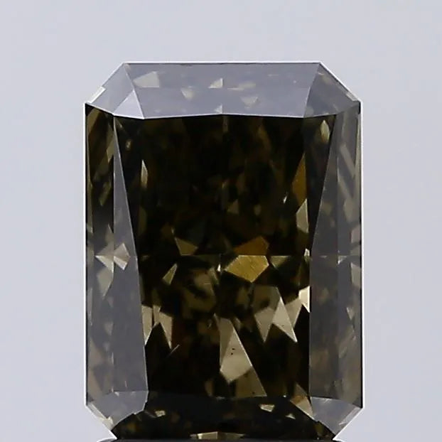 2.05ct Radiant Lab Grown Diamond (Colour Fancy Brownish Gray, Clarity VS2, IGI Certified)