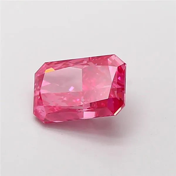 2.05ct Radiant Lab Grown Diamond (Colour Fancy Vivid Pink, Clarity VS1, IGI Certified)