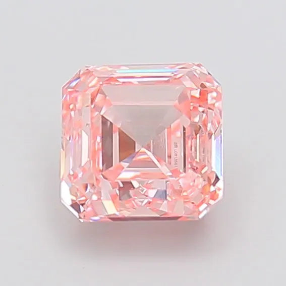 2.06ct Asscher Lab Grown Diamond (Colour Fancy Intense Pink, Clarity VVS2, IGI Certified)