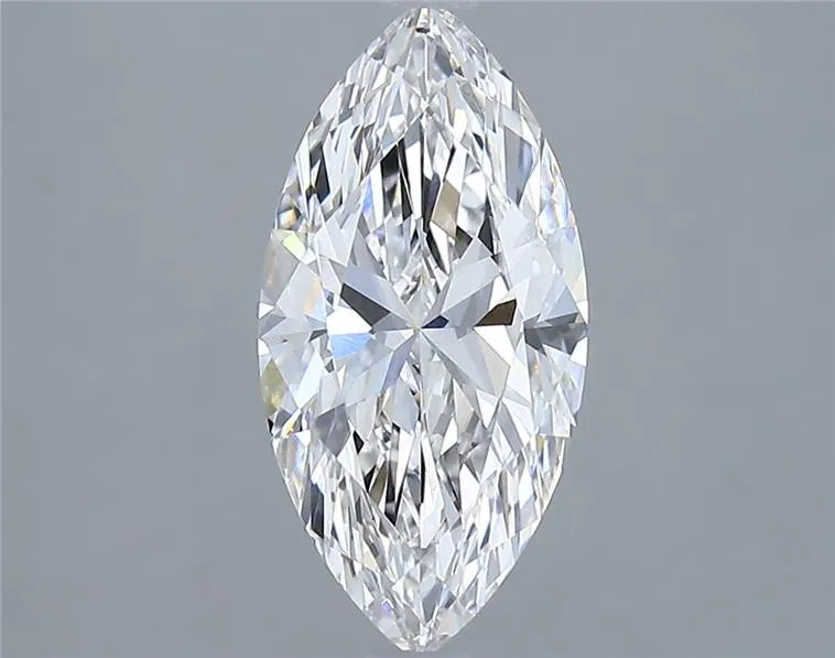 2.06ct Marquise Lab Grown Diamond (Colour E, Clarity VVS1, IGI Certified)