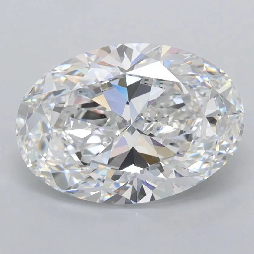 2.06ct Oval Lab Grown Diamond (Colour D, Clarity FL, IGI Certified)