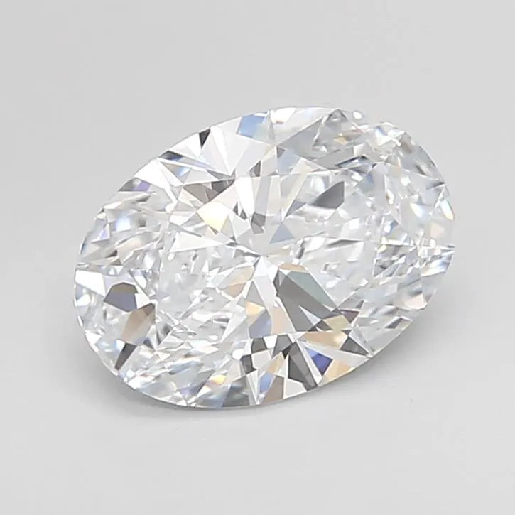 2.06ct Oval Lab Grown Diamond (Colour E, Clarity VVS1, Cut EX, IGI Certified)