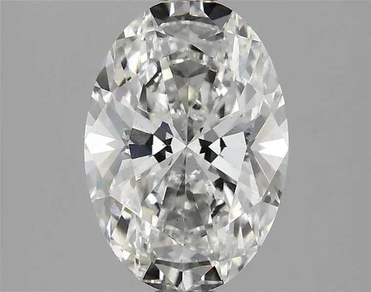 2.06ct Oval Lab Grown Diamond (Colour F, Clarity VS2, IGI Certified)