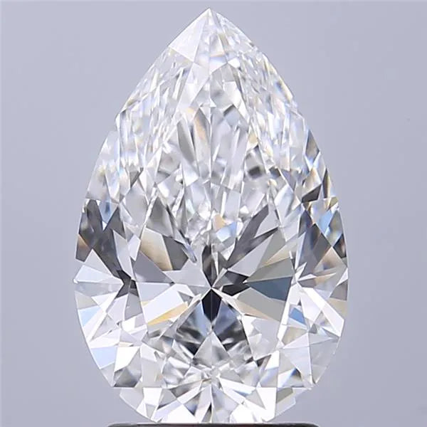2.06ct Pear Lab Grown Diamond (Colour D, Clarity IF, IGI Certified)