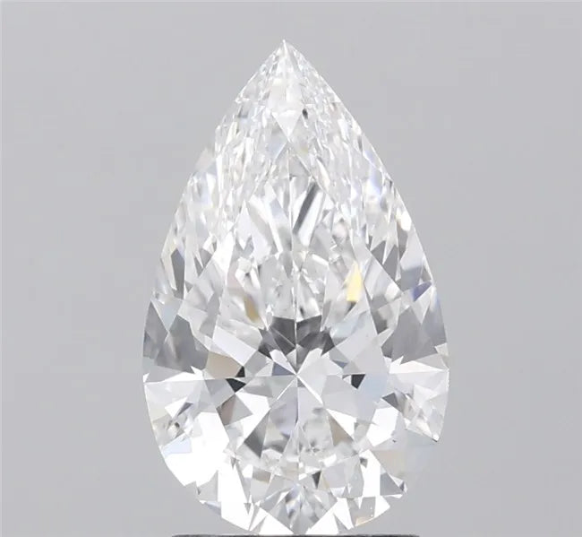 2.06ct Pear Lab Grown Diamond (Colour E, Clarity VVS2, IGI Certified)