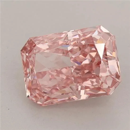 2.06ct Radiant Lab Grown Diamond (Colour Fancy Vivid Pink, Clarity VS1, IGI Certified)