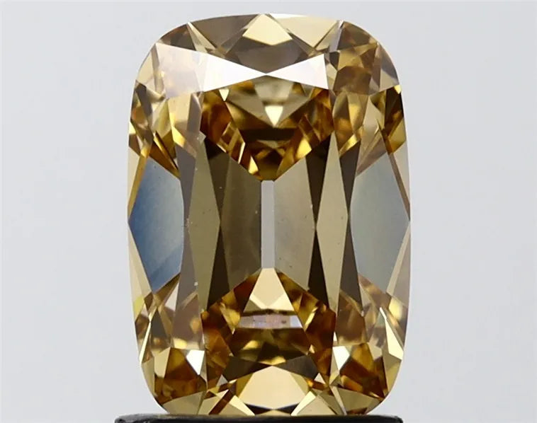 2.07ct Cushion Lab Grown Diamond (Colour Very Light Brown, Clarity VVS2, IGI Certified)