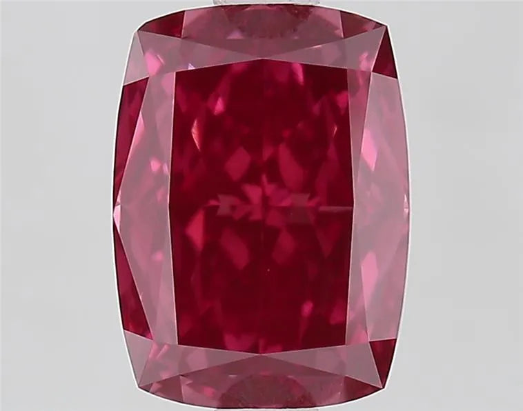 2.07ct Cushion modified Lab Grown Diamond (Colour Fancy Vivid Pink, Clarity VS1, IGI Certified)