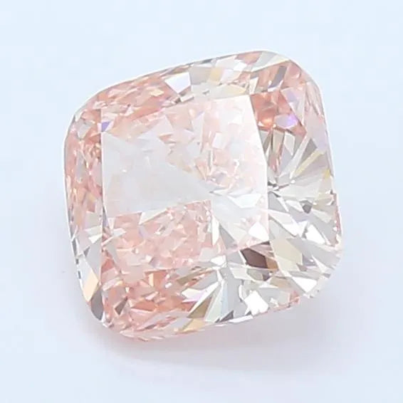 2.07ct Cushion modified Lab Grown Diamond (Colour Fancy Vivid Pink, Clarity VS1, IGI Certified)