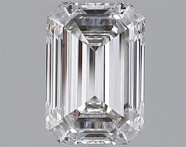 2.07ct Emerald Lab Grown Diamond (Colour G, Clarity SI1, IGI Certified)