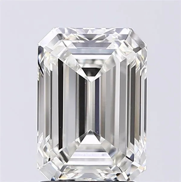 2.07ct Emerald Lab Grown Diamond (Colour G, Clarity VVS2, IGI Certified)
