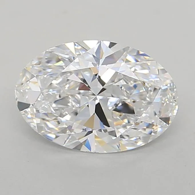 2.07ct Oval Lab Grown Diamond (Colour D, Clarity IF, Cut EX, GIA Certified)