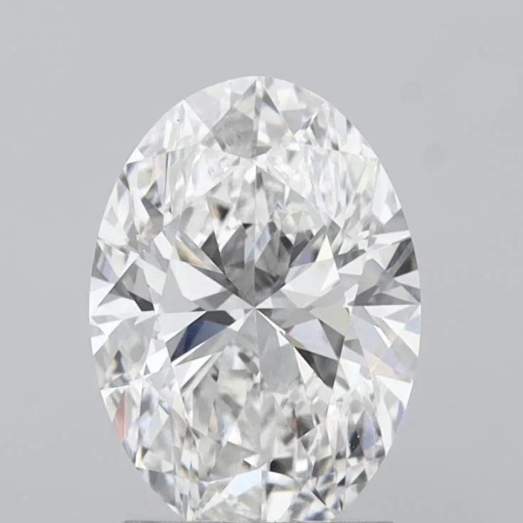 2.07ct Oval Lab Grown Diamond (Colour E, Clarity VVS2, IGI Certified)