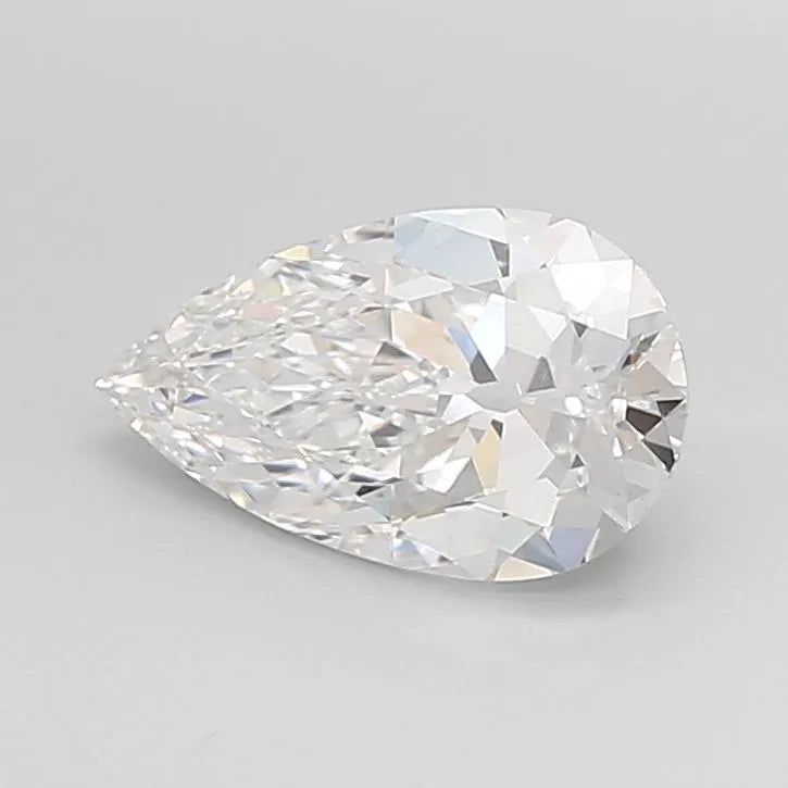 2.07ct Pear Lab Grown Diamond (Colour D, Clarity VVS2, IGI Certified)
