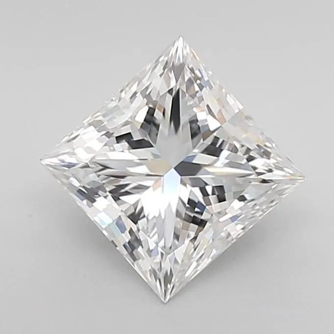 2.07ct Princess Lab Grown Diamond (Colour D, Clarity IF, IGI Certified)