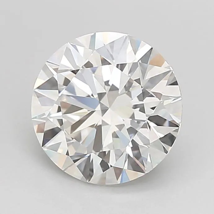 2.07ct Round Lab Grown Diamond (Colour E, Clarity VVS2, Cut ID, IGI Certified)