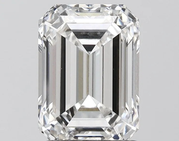 2.08ct Emerald Lab Grown Diamond (Colour F, Clarity VVS2, IGI Certified)