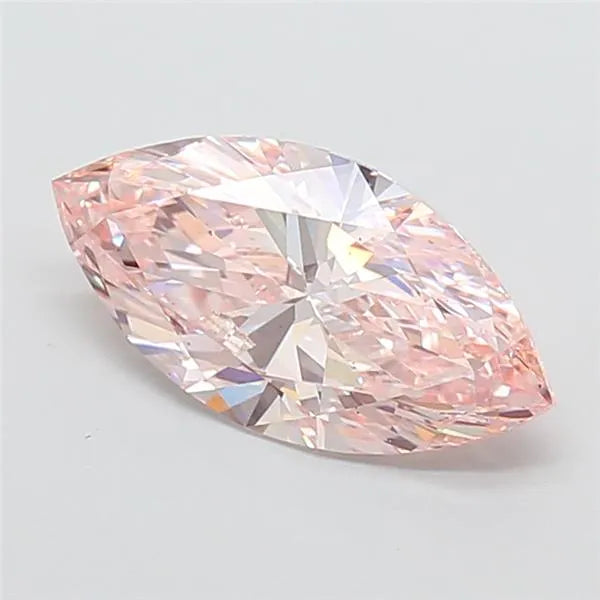 2.08ct Marquise Lab Grown Diamond (Colour Fancy Pink, Clarity VS2, IGI Certified)