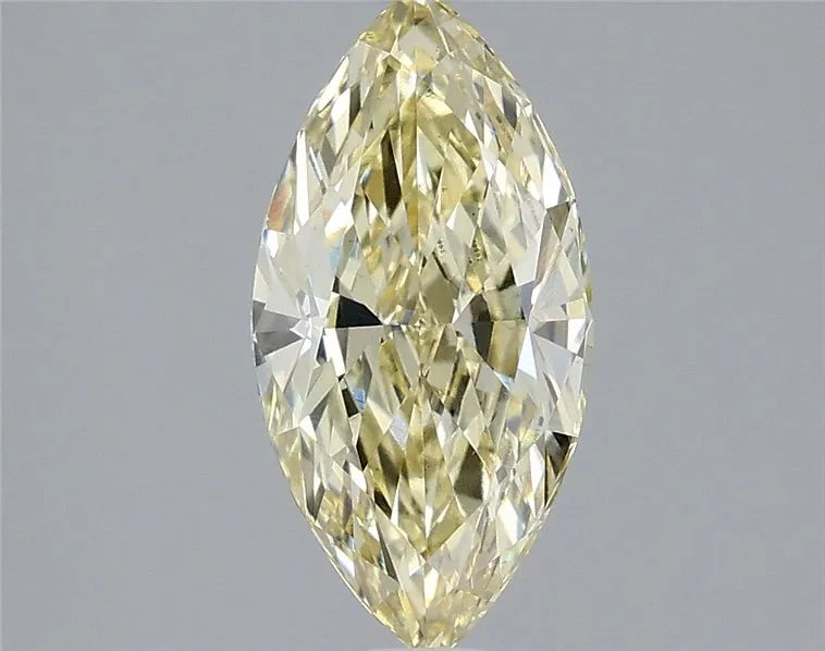 2.08ct Marquise Lab Grown Diamond (Colour Fancy Yellow, Clarity VS1, IGI Certified)