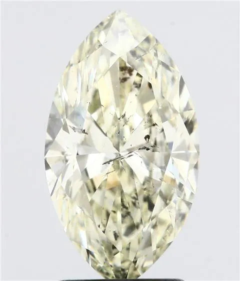2.08ct Marquise Natural Diamond (Colour M, Clarity SI2, HRD Certified)