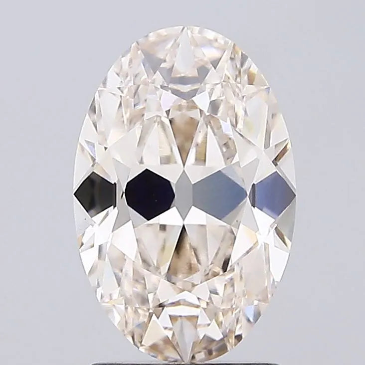 2.08ct Oval Lab Grown Diamond (Colour K, Clarity VVS2, IGI Certified)