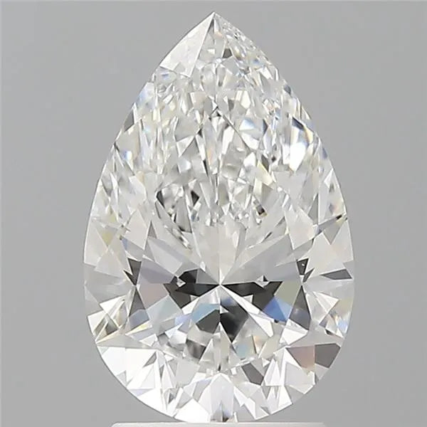 2.08ct Pear Lab Grown Diamond (Colour E, Clarity VVS1, IGI Certified)
