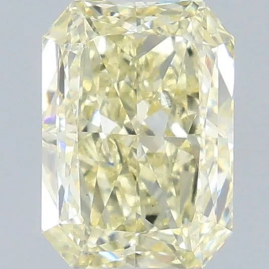 2.08ct Radiant Lab Grown Diamond (Colour Fancy Light Yellow, Clarity VS2, IGI Certified)