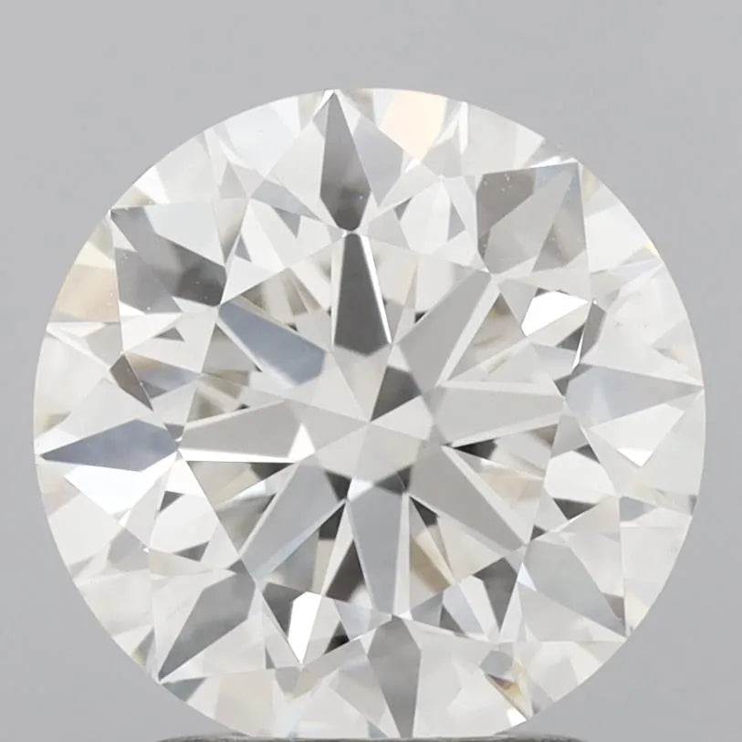 2.08ct Round Lab Grown Diamond (Colour H, Clarity VVS2, Cut ID, IGI Certified)