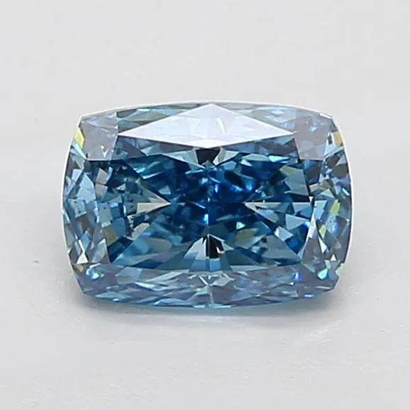 2.09ct Cushion brilliant Lab Grown Diamond (Colour Fancy Vivid Blue, Clarity VS2, Uncertified)