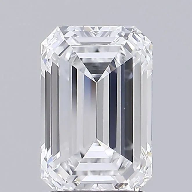 2.09ct Emerald Lab Grown Diamond (Colour D, Clarity IF, IGI Certified)