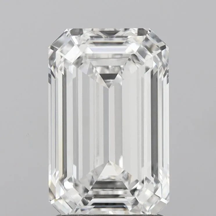 2.09ct Emerald Lab Grown Diamond (Colour E, Clarity IF, IGI Certified)