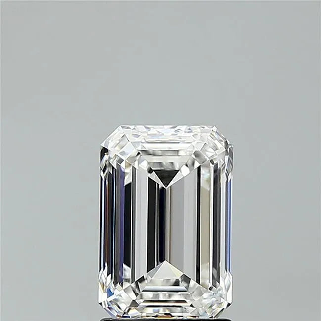 2.09ct Emerald Lab Grown Diamond (Colour E, Clarity IF, IGI Certified)