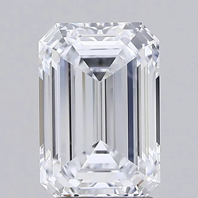 2.09ct Emerald Lab Grown Diamond (Colour F, Clarity IF, IGI Certified)