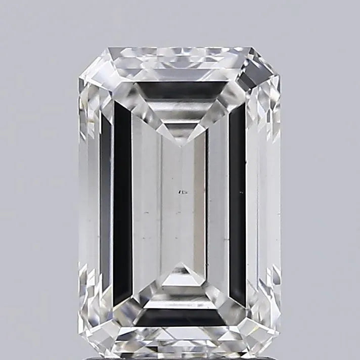 2.09ct Emerald Lab Grown Diamond (Colour H, Clarity VS1, IGI Certified)