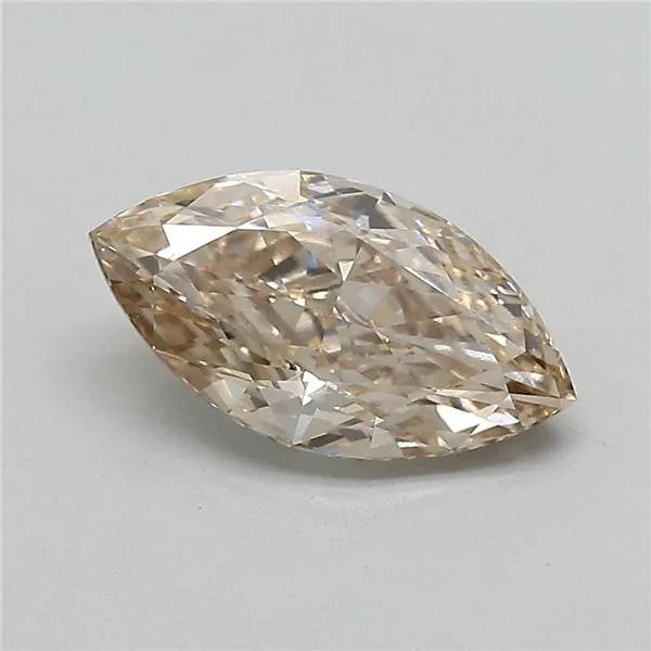 2.09ct Marquise Lab Grown Diamond (Colour Very Light Brown, Clarity VVS2, IGI Certified)