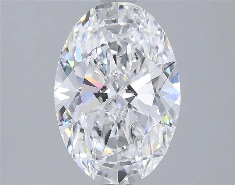 2.09ct Oval Lab Grown Diamond (Colour D, Clarity VVS2, IGI Certified)