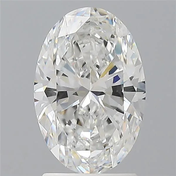 2.09ct Oval Lab Grown Diamond (Colour E, Clarity VVS1, IGI Certified)