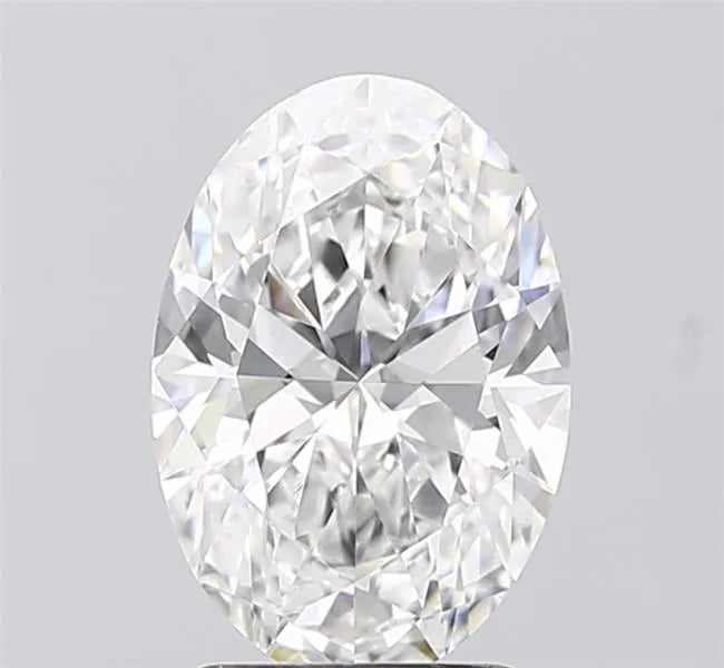 2.09ct Oval Lab Grown Diamond (Colour E, Clarity VVS2, IGI Certified)