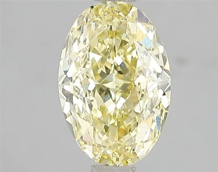 2.09ct Oval Lab Grown Diamond (Colour Fancy Intense Yellow, Clarity VVS2, IGI Certified)