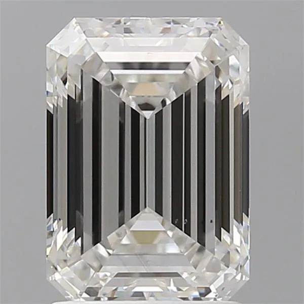 2.10ct Emerald Lab Grown Diamond (Colour F, Clarity VS1, Cut EX, IGI Certified)