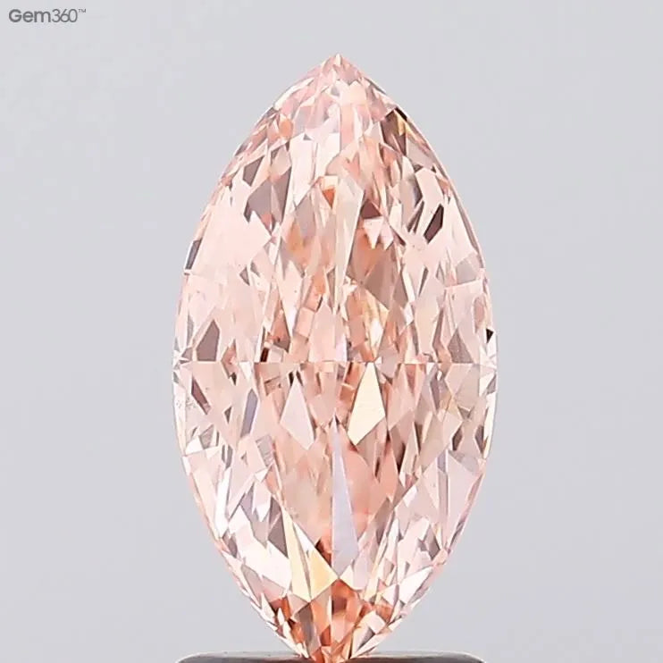 2.10ct Marquise Lab Grown Diamond (Colour Fancy Intense Pink, Clarity VS1, IGI Certified)