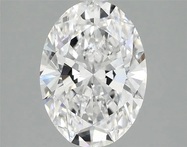 2.10ct Oval Lab Grown Diamond (Colour D, Clarity VS1, IGI Certified)