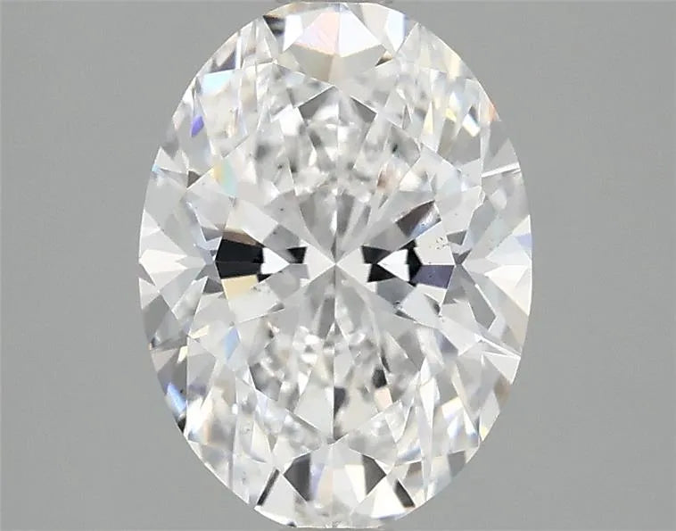 2.10ct Oval Lab Grown Diamond (Colour D, Clarity VS2, IGI Certified)