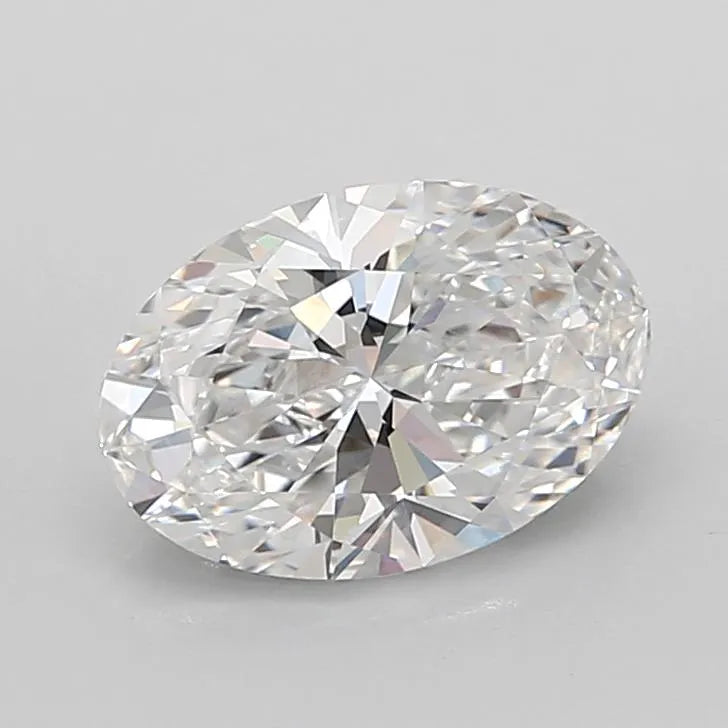 2.10ct Oval Lab Grown Diamond (Colour D, Clarity VVS2, IGI Certified)