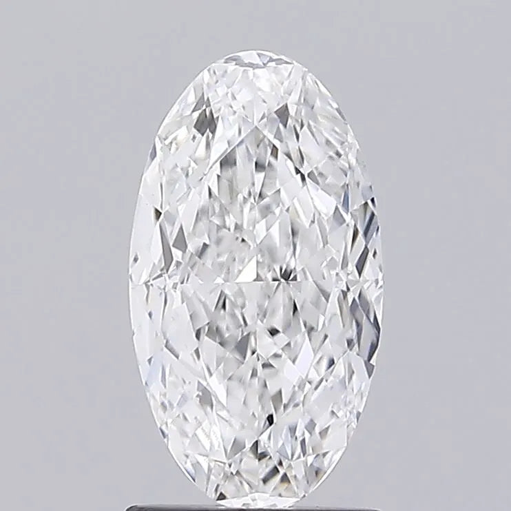2.10ct Oval Lab Grown Diamond (Colour E, Clarity VVS2, IGI Certified)
