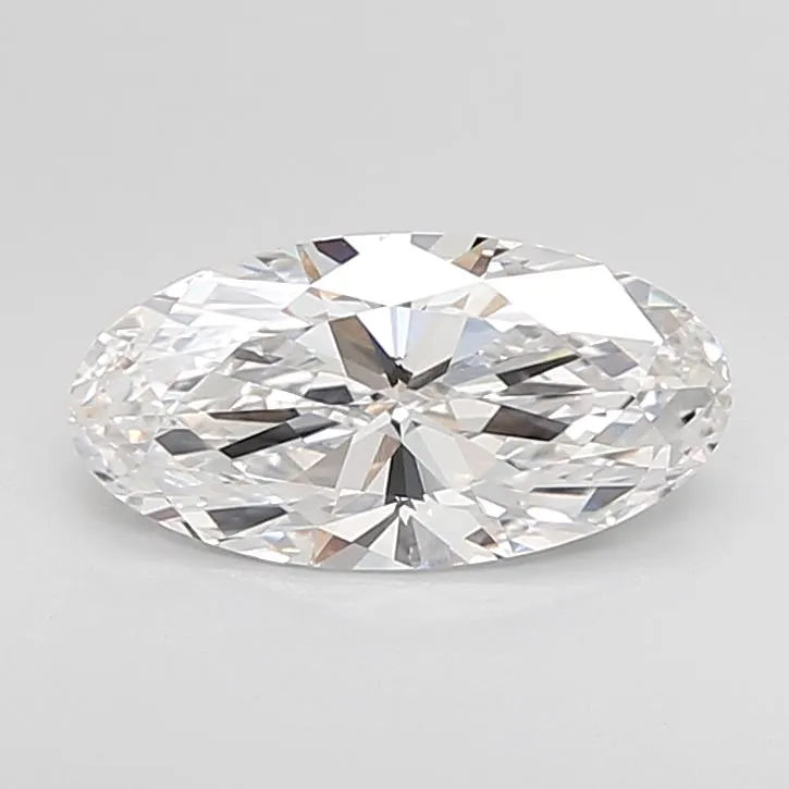 2.10ct Oval Lab Grown Diamond (Colour E, Clarity VVS2, IGI Certified)
