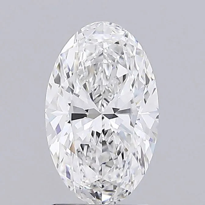 2.10ct Oval Lab Grown Diamond (Colour E, Clarity VVS2, IGI Certified)