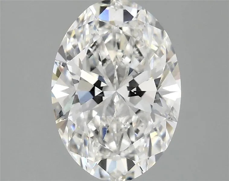 2.10ct Oval Lab Grown Diamond (Colour F, Clarity VS1, IGI Certified)