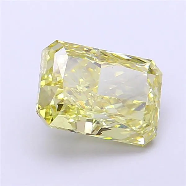2.10ct Radiant Lab Grown Diamond (Colour Fancy Intense Yellow, Clarity SI1, IGI Certified)