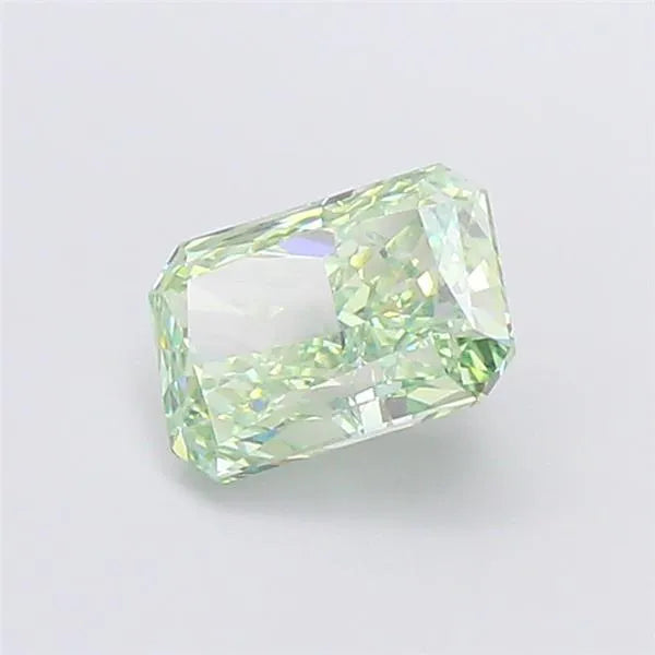 2.10ct Radiant Lab Grown Diamond (Colour Fancy Vivid Green, Clarity VS1, IGI Certified)